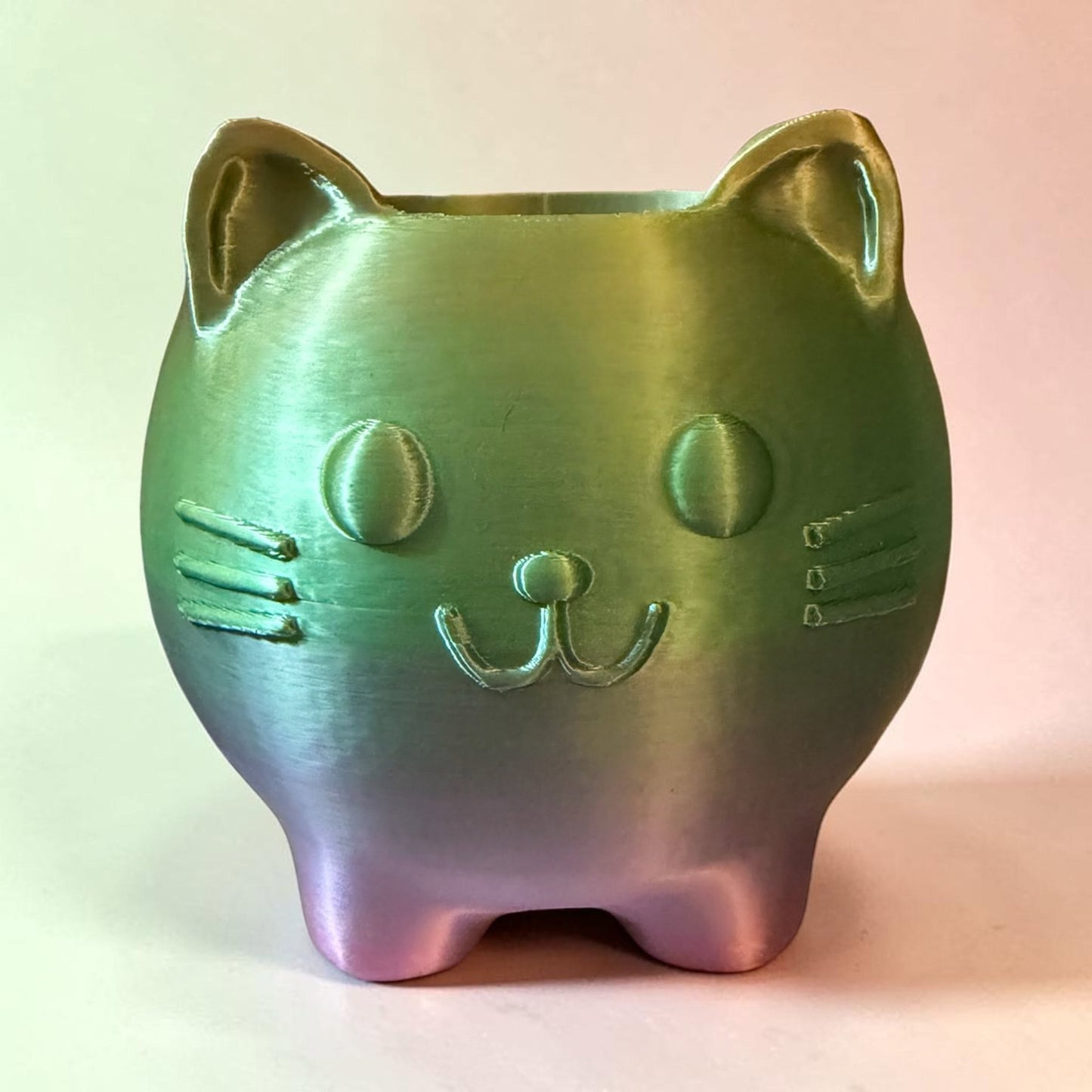 Kitty cat planter