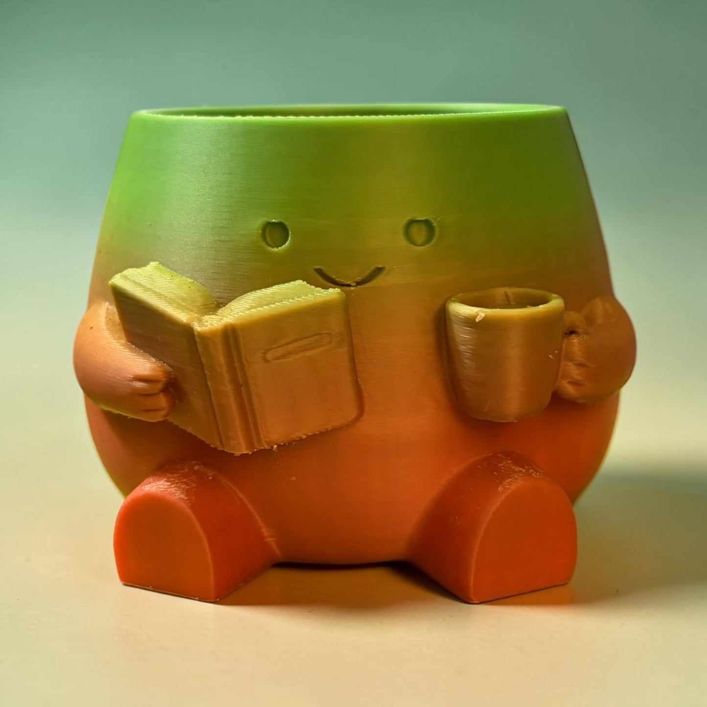 Happy Book Planter