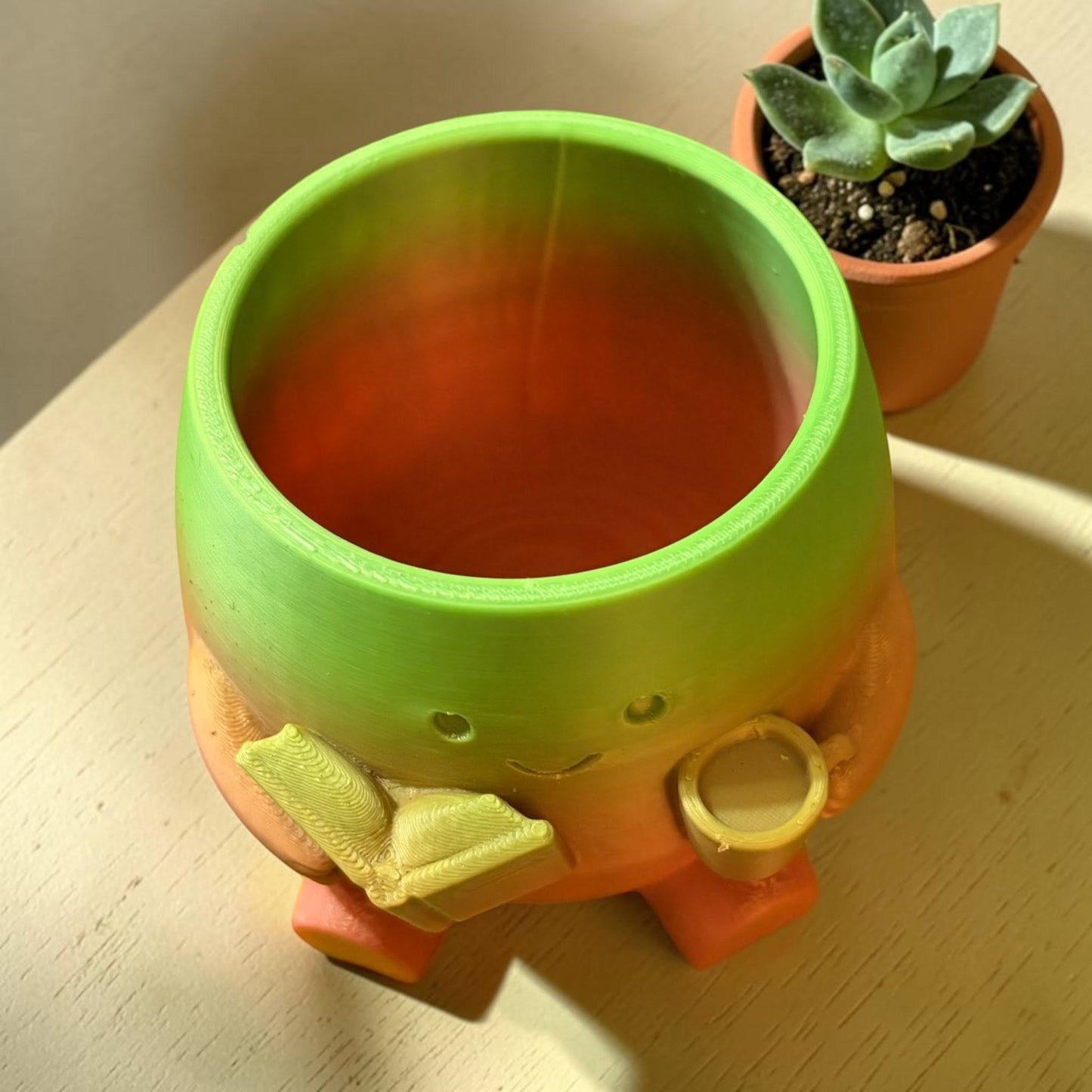 Happy Book Planter