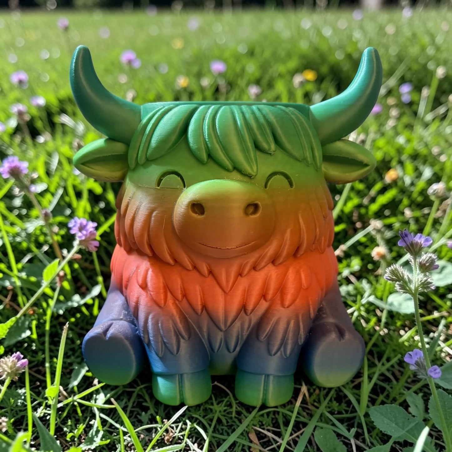 Highland Cow Planter