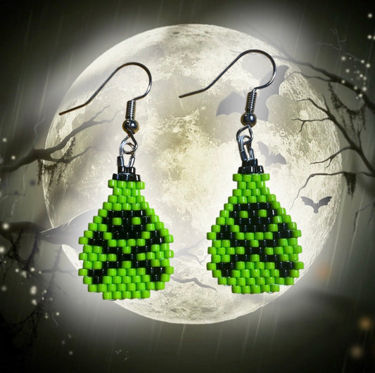 Poison earrings