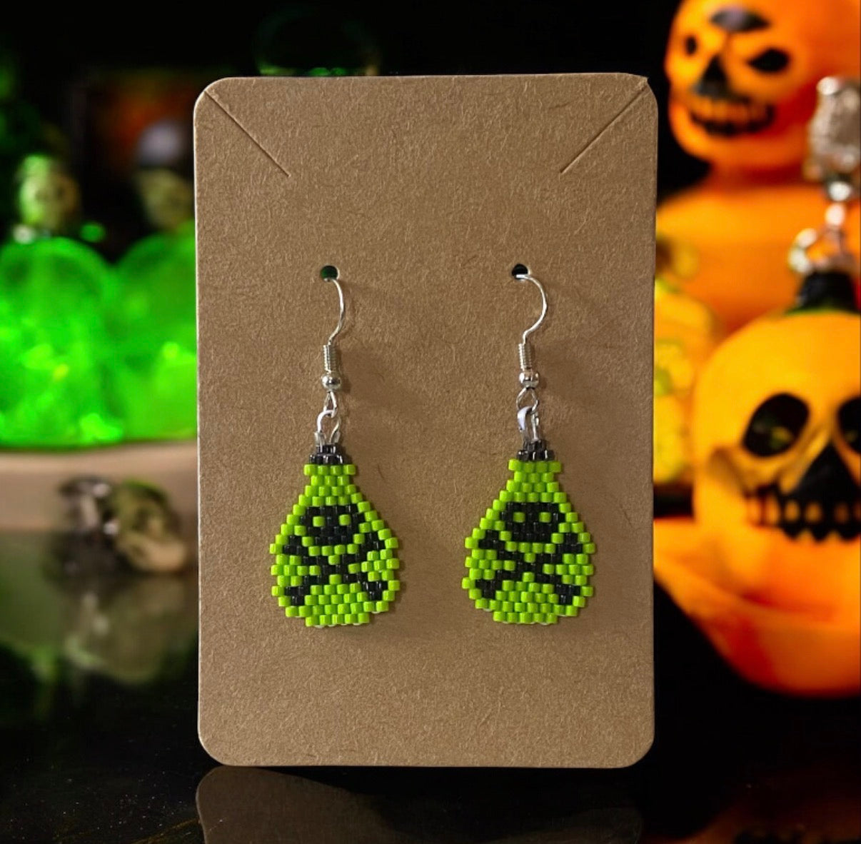 Poison earrings